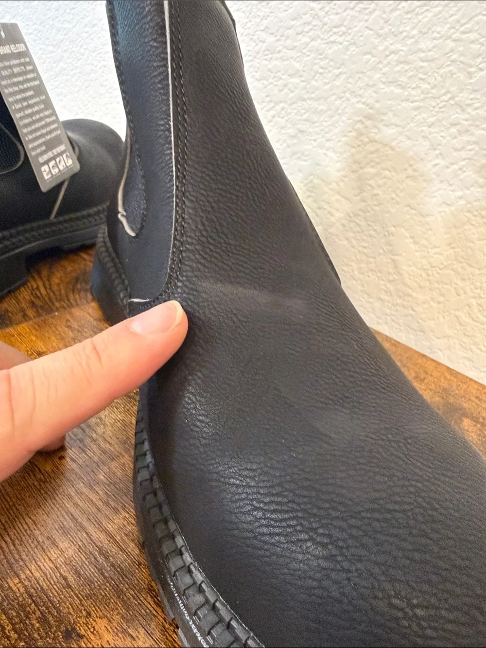 KELODON Waterproof Steel Toe Work Boots for Men’s Water Resistant NWT | Sz. 7.5